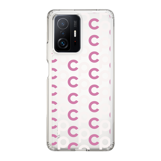 Slim Protection Case［ Original - CASEPLAY Initial All-over Pattern - Pink ］