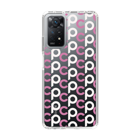 Slim Protection Case［ Original - CASEPLAY Initial All-over Pattern - Pink ］