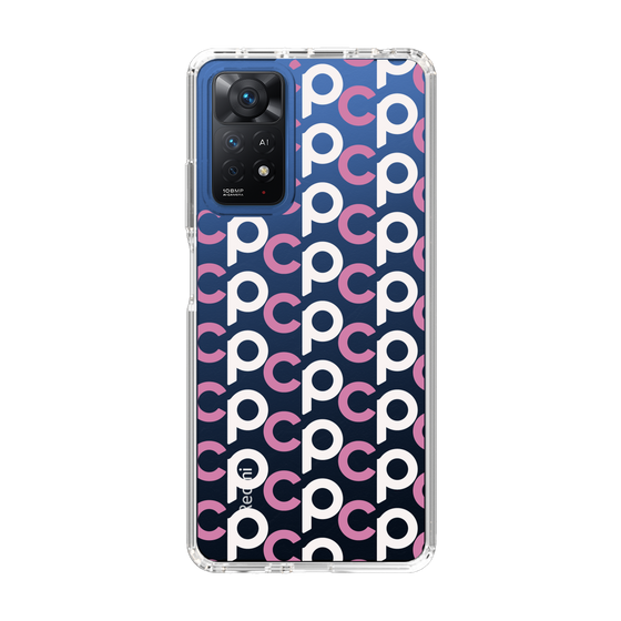 Slim Protection Case［ Original - CASEPLAY Initial All-over Pattern - Pink ］