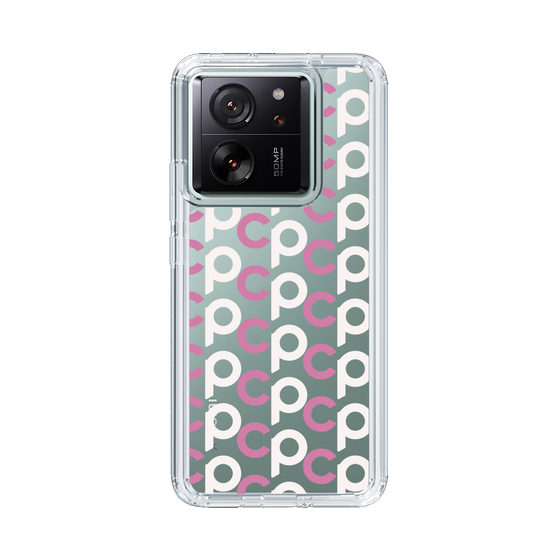 Slim Protection Case［ Original - CASEPLAY Initial All-over Pattern - Pink ］