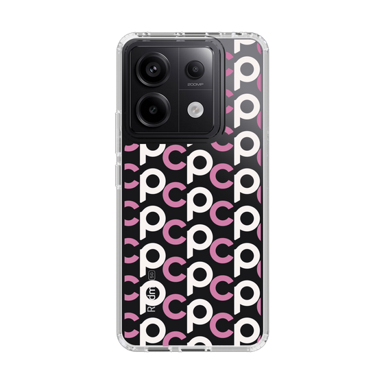 Slim Protection Case［ Original - CASEPLAY Initial All-over Pattern - Pink ］