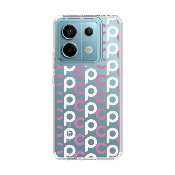 Slim Protection Case［ Original - CASEPLAY Initial All-over Pattern - Pink ］