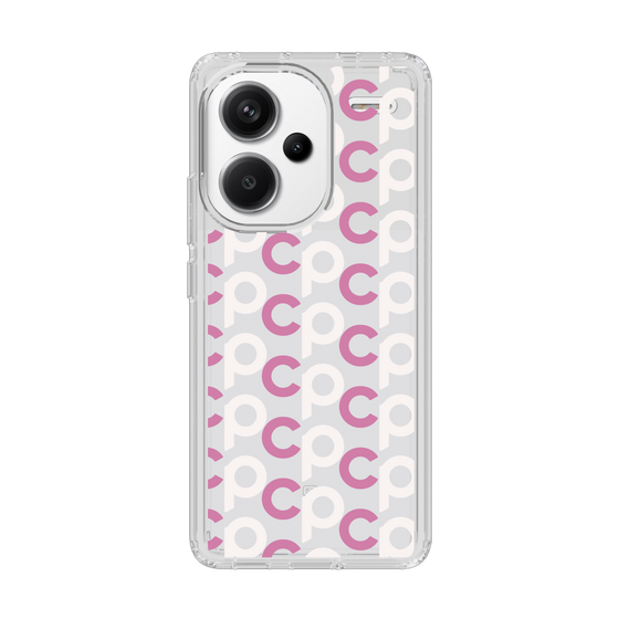 Slim Protection Case［ Original - CASEPLAY Initial All-over Pattern - Pink ］