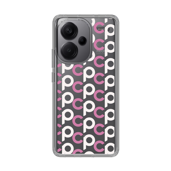 Slim Protection Case［ Original - CASEPLAY Initial All-over Pattern - Pink ］
