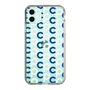 Slim Protection Case［ Original - CASEPLAY Initial All-over Pattern - Navy ］