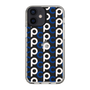 Slim Protection Case［ Original - CASEPLAY Initial All-over Pattern - Navy ］