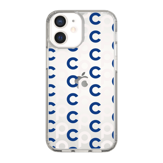 Slim Protection Case［ Original - CASEPLAY Initial All-over Pattern - Navy ］