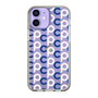 Slim Protection Case［ Original - CASEPLAY Initial All-over Pattern - Navy ］