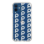 Slim Protection Case［ Original - CASEPLAY Initial All-over Pattern - Navy ］