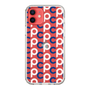 Slim Protection Case［ Original - CASEPLAY Initial All-over Pattern - Navy ］
