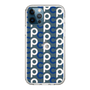 Slim Protection Case［ Original - CASEPLAY Initial All-over Pattern - Navy ］
