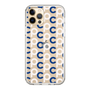 Slim Protection Case［ Original - CASEPLAY Initial All-over Pattern - Navy ］