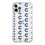 Slim Protection Case［ Original - CASEPLAY Initial All-over Pattern - Navy ］