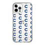 Slim Protection Case［ Original - CASEPLAY Initial All-over Pattern - Navy ］