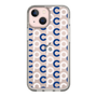 Slim Protection Case［ Original - CASEPLAY Initial All-over Pattern - Navy ］