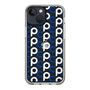 Slim Protection Case［ Original - CASEPLAY Initial All-over Pattern - Navy ］