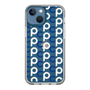 Slim Protection Case［ Original - CASEPLAY Initial All-over Pattern - Navy ］