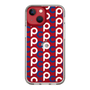Slim Protection Case［ Original - CASEPLAY Initial All-over Pattern - Navy ］