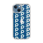 Slim Protection Case［ Original - CASEPLAY Initial All-over Pattern - Navy ］