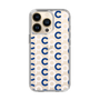 Slim Protection Case［ Original - CASEPLAY Initial All-over Pattern - Navy ］
