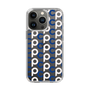 Slim Protection Case［ Original - CASEPLAY Initial All-over Pattern - Navy ］