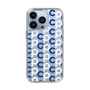 Slim Protection Case［ Original - CASEPLAY Initial All-over Pattern - Navy ］