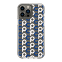 Slim Protection Case［ Original - CASEPLAY Initial All-over Pattern - Navy ］