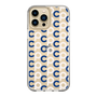 Slim Protection Case［ Original - CASEPLAY Initial All-over Pattern - Navy ］