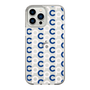 Slim Protection Case［ Original - CASEPLAY Initial All-over Pattern - Navy ］
