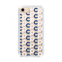 Slim Protection Case［ Original - CASEPLAY Initial All-over Pattern - Navy ］