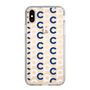 Slim Protection Case［ Original - CASEPLAY Initial All-over Pattern - Navy ］