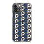 Slim Protection Case［ Original - CASEPLAY Initial All-over Pattern - Navy ］
