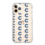 Slim Protection Case［ Original - CASEPLAY Initial All-over Pattern - Navy ］