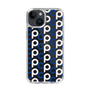 Slim Protection Case［ Original - CASEPLAY Initial All-over Pattern - Navy ］