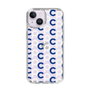 Slim Protection Case［ Original - CASEPLAY Initial All-over Pattern - Navy ］