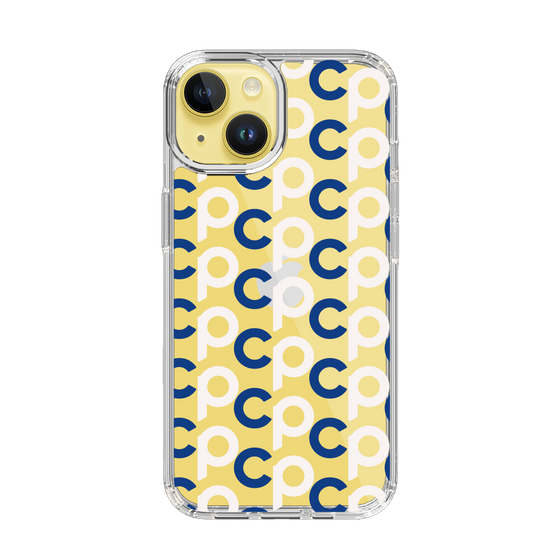 Slim Protection Case［ Original - CASEPLAY Initial All-over Pattern - Navy ］