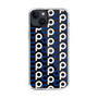 Slim Protection Case［ Original - CASEPLAY Initial All-over Pattern - Navy ］