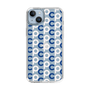 Slim Protection Case［ Original - CASEPLAY Initial All-over Pattern - Navy ］