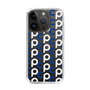 Slim Protection Case［ Original - CASEPLAY Initial All-over Pattern - Navy ］