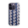 Slim Protection Case［ Original - CASEPLAY Initial All-over Pattern - Navy ］
