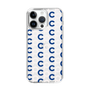 Slim Protection Case［ Original - CASEPLAY Initial All-over Pattern - Navy ］