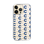 Slim Protection Case［ Original - CASEPLAY Initial All-over Pattern - Navy ］