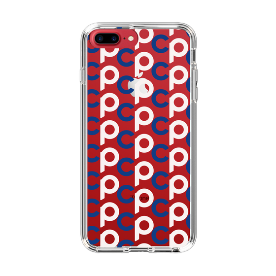 Slim Protection Case［ Original - CASEPLAY Initial All-over Pattern - Navy ］