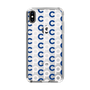 Slim Protection Case［ Original - CASEPLAY Initial All-over Pattern - Navy ］