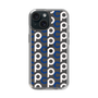 Slim Protection Case［ Original - CASEPLAY Initial All-over Pattern - Navy ］