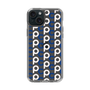 Slim Protection Case［ Original - CASEPLAY Initial All-over Pattern - Navy ］