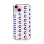 Slim Protection Case［ Original - CASEPLAY Initial All-over Pattern - Navy ］