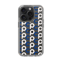 Slim Protection Case［ Original - CASEPLAY Initial All-over Pattern - Navy ］