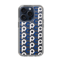 Slim Protection Case［ Original - CASEPLAY Initial All-over Pattern - Navy ］
