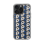 Slim Protection Case［ Original - CASEPLAY Initial All-over Pattern - Navy ］